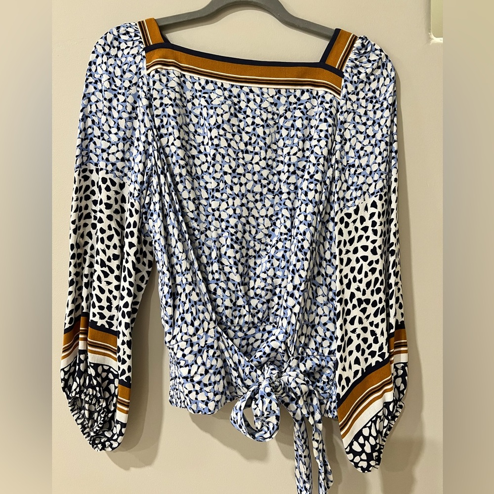 Maeve blouson top